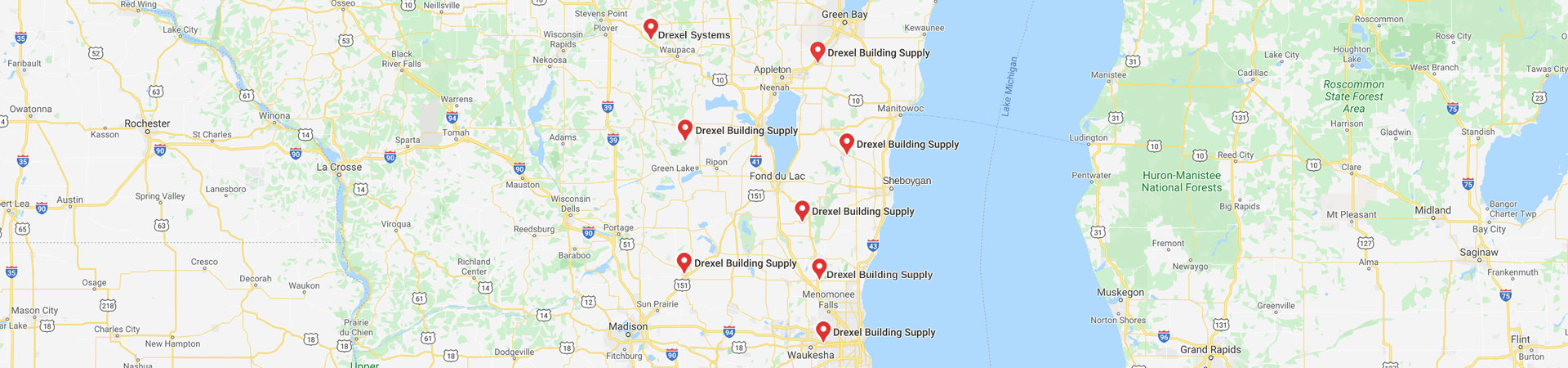 Drexel Map Locations